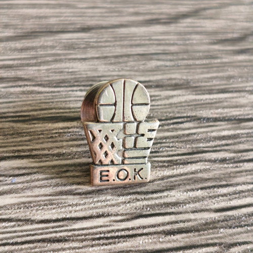 Silver (925) EOK Basketball Pin like new