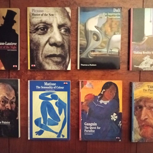 Συλλογή βιβλίων New Horizons Thames & Hudson σαν καινούργια, 63 τόμοι
