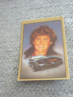 Καρουζέλ αυτοκόλλητο Knight Rider με τον Michael Knight και το KITT