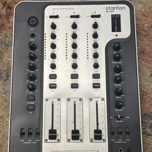 Stanton M.304 3 Channel DJ Mixer used