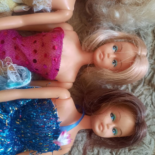 Lot of 4 retro fashion dolls – Vintage Totsy and Hong Kong Clones (70s/80s)