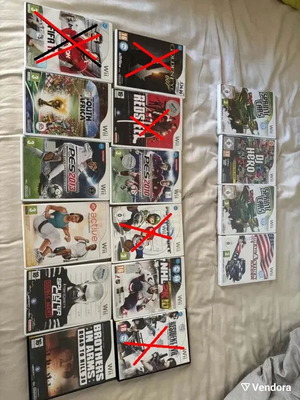Nintendo Wii games like new, various titles