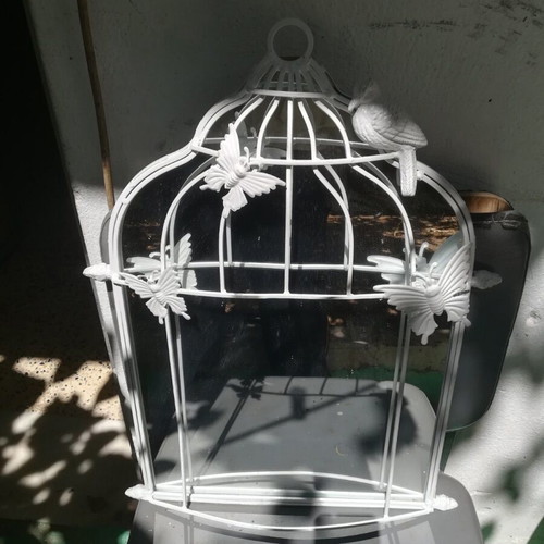Iron mirror with border, dimensions 60x40cm