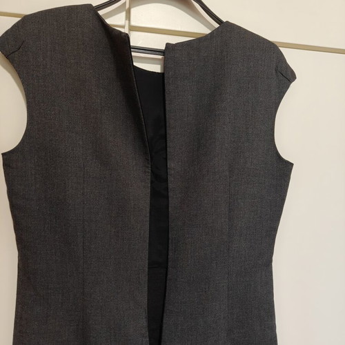 Zara Basic Dress Large Gray like new, viscose
