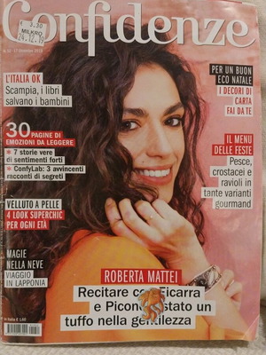 Confidenze magazine used, Italian