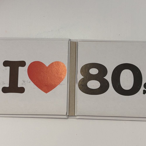 I Love 80s CD κασετίνα, 4 CD