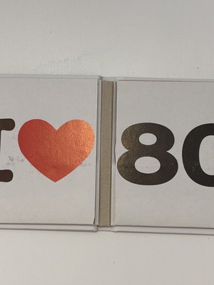 I Love 80s CD κασετίνα, 4 CD