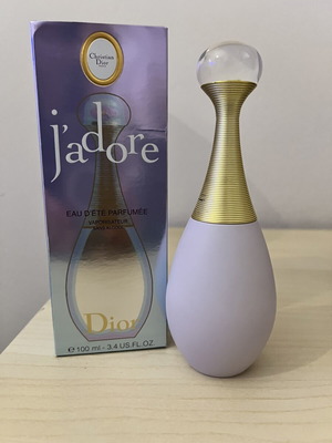 Dior Vintage DNA Jadore Eau de Toilette, rare alcohol-free edition