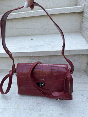 Crossbody bag red, like new