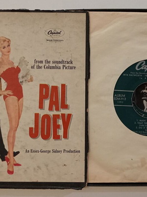 Vintage Pal Joey 45 RPM Records Set of 4 used, Capitol Records