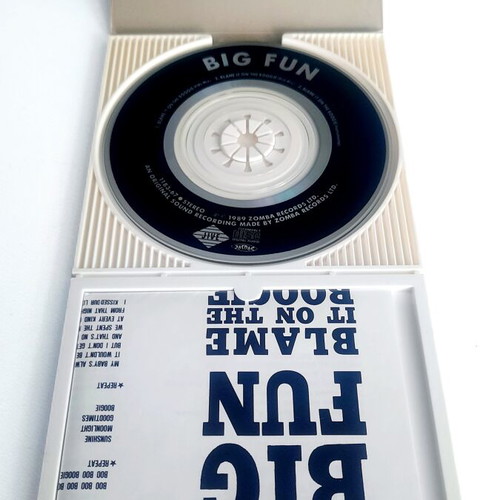 Big Fun Blame It On The Boogie 3" Mini CD Single 1989 like new