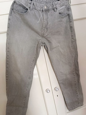 Zara Regular Fit Jeans Like New, Gray, Size L 40 12
