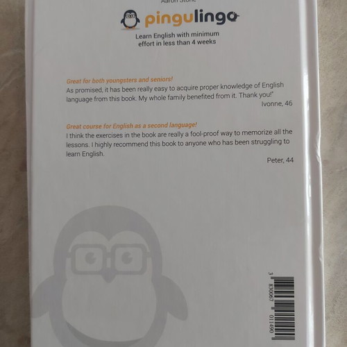 Pingulingo book, English language learning