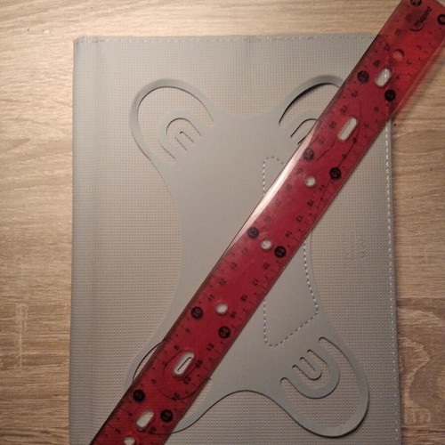 Tablet case like new, 22.5cm x 16.5cm, leatherette cover