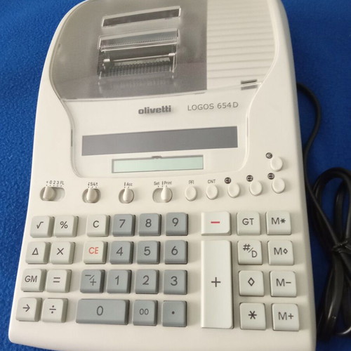 Olivetti Logos 654D printing calculator new
