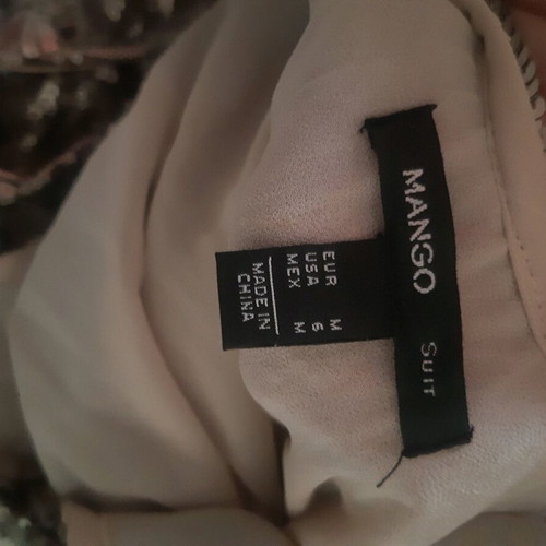 Mango dress size M like new, gold sequin