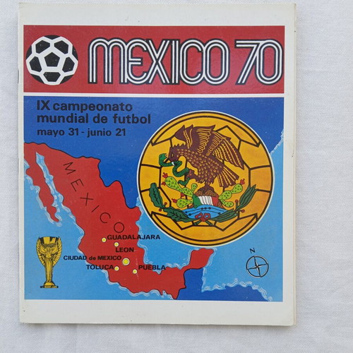 Panini Mexico 1970 Official Reprint Album like new