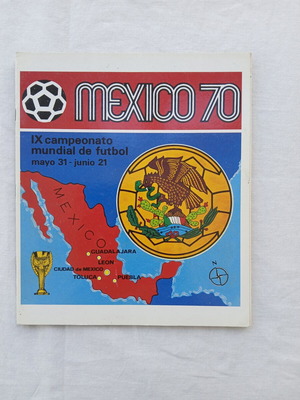 Panini Mexico 1970 Official Reprint Album like new
