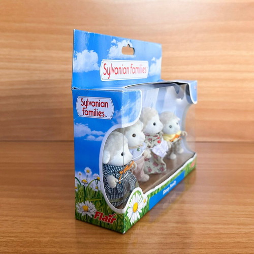 Sylvanian Families Collectible Set with Figures Sheep Family #4128 Sheep Exhausted NEW
