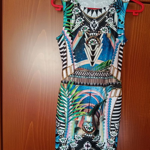 Peace and Chaos dress used, size S/M, blue