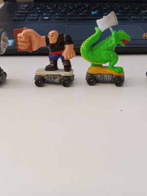 Vintage El Greco Skate Attack figures set of 4, like new