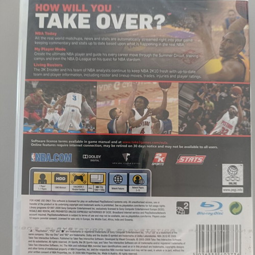 NBA 2K10 PS3 sealed new