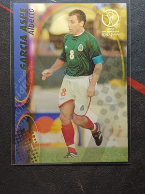 Panini FIFA World Cup Korea/Japan 2002 Alberto García Aspe #80 Mexico card like new