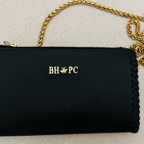Black Beverly Hills Polo Club evening bag like new