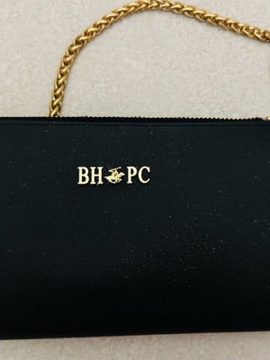 Black Beverly Hills Polo Club evening bag like new