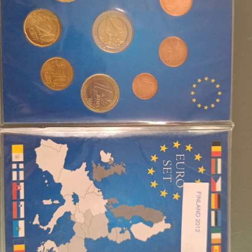 Finland euro coinset 2012 Leuchtturm uncirculated