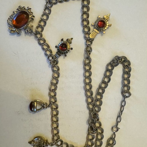 Vintage gothic necklace used