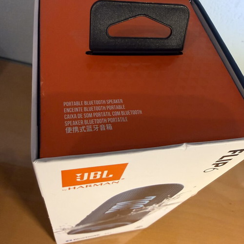 JBL Flip 6 Blue portable Bluetooth speaker new, factory sealed