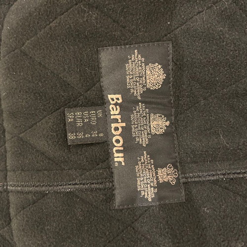 Barbour jacket new, black, size XS