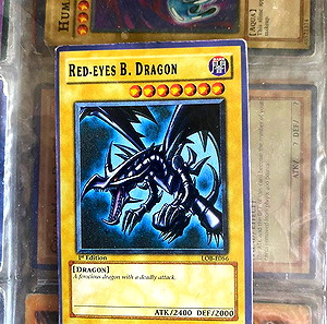 ΚΑΡΤΑ ΥU-GI -OH RED EYES B DRAGON
