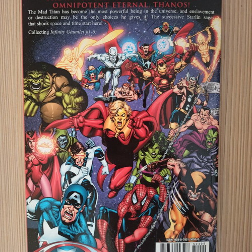 The Infinity Gauntlet Marvel Comics graphic novel