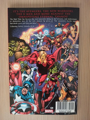 The Infinity Gauntlet Marvel Comics graphic novel