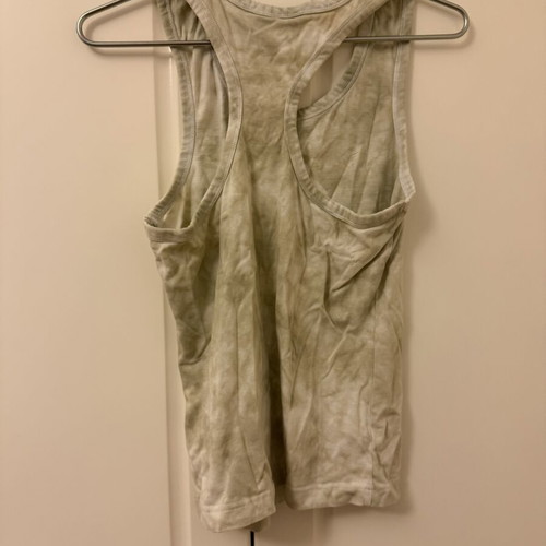 Zara beige sleeveless tops used, set of 2, medium size