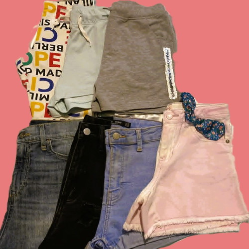 A-Style shorts like new, pack 11-12, multicolor