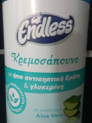 Κρεμοσάπουνο Endless 1L με ήπια αντισηπτική δράση και Aloe Vera