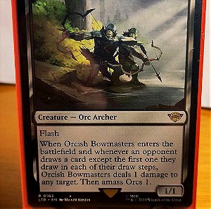 Orcish Bowmasters. The Lord of The Rings: Tales of Middle Earth. Magic the Gathering