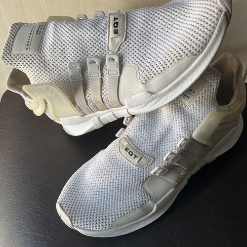 Adidas EQT Support ADV 91-18 casual shoes used, white, size 44-45