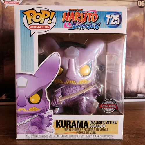 Funko Pop! Naruto Shippuden Kurama Majestic Attire Susano’o Exclusive #725 new