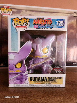 Funko Pop! Naruto Shippuden Kurama Majestic Attire Susano’o Exclusive #725 new