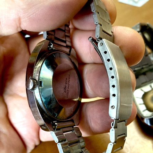 Vintage 3 automatic watches used, working, all together