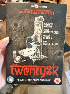 Twenty8k DVD like new, English crime thriller