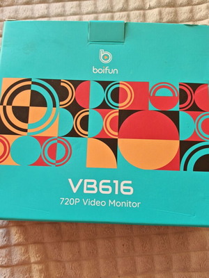 Boifun VB616 720P βίντεο μπεμπερόφωνο με 4 ιντσών IPS οθόνη
