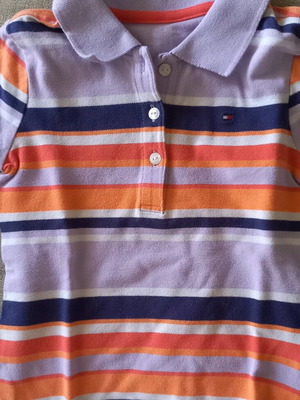 Βαμβακερή μπλούζα Tommy Hilfiger με γιακά για 3 ετών, σαν καινούργια