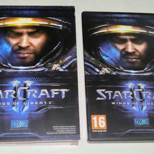 Starcraft II Wings of Liberty PC like new