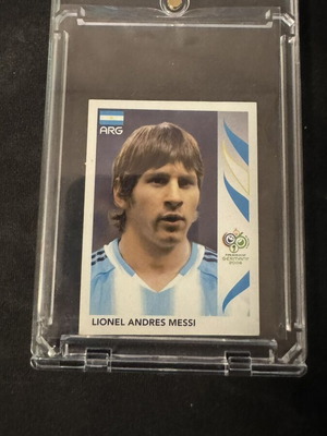 Messi 2006 αυτοκόλλητο rookie Panini Παγκοσμίου Κυπέλλου