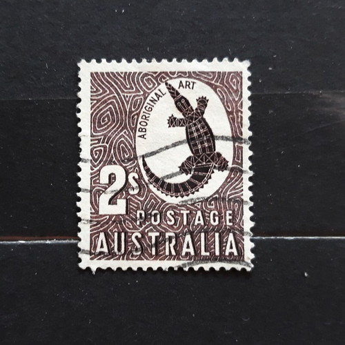 Australia 1948 Saltwater Crocodile stamp like new